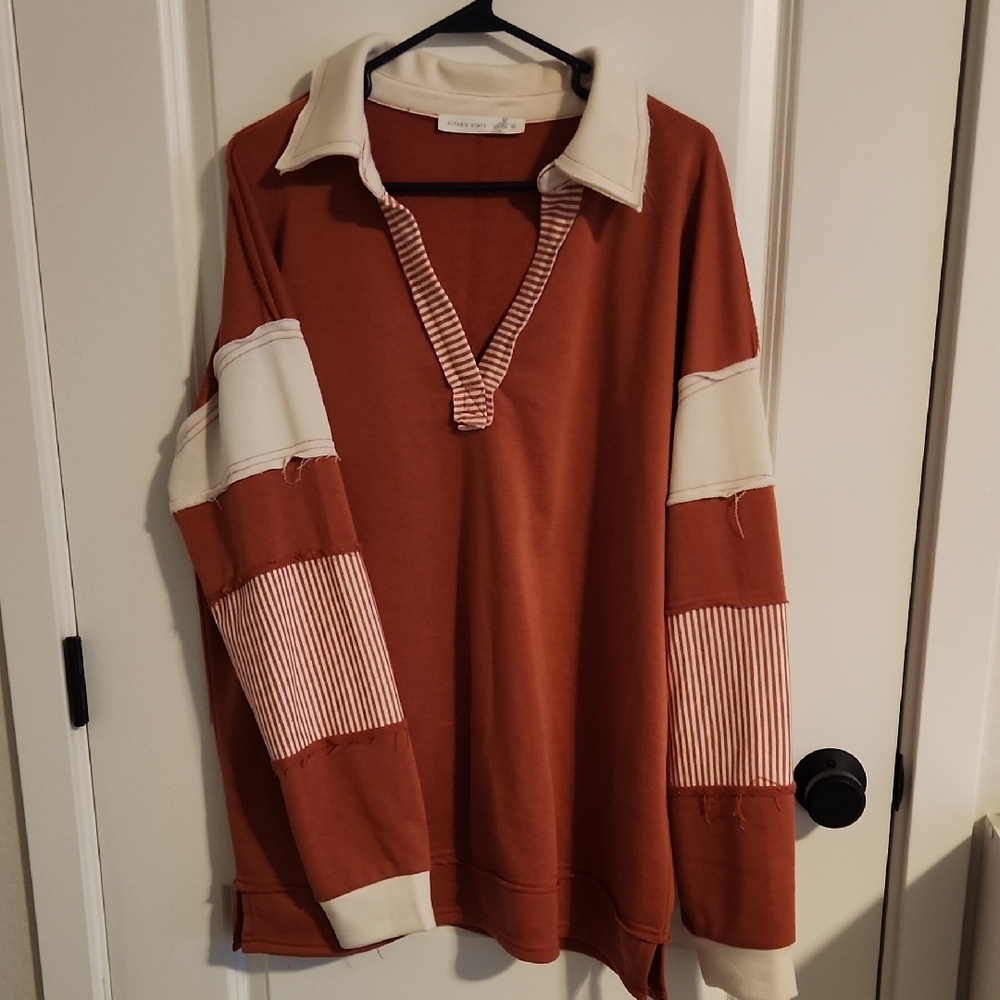 Altar'd State- Never Worn Oversized Sweatshirt